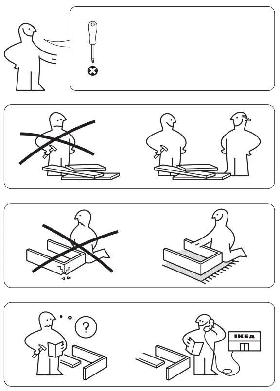 IKEA LYCKSELE 2-Seat Sofa Bed - fig 1
