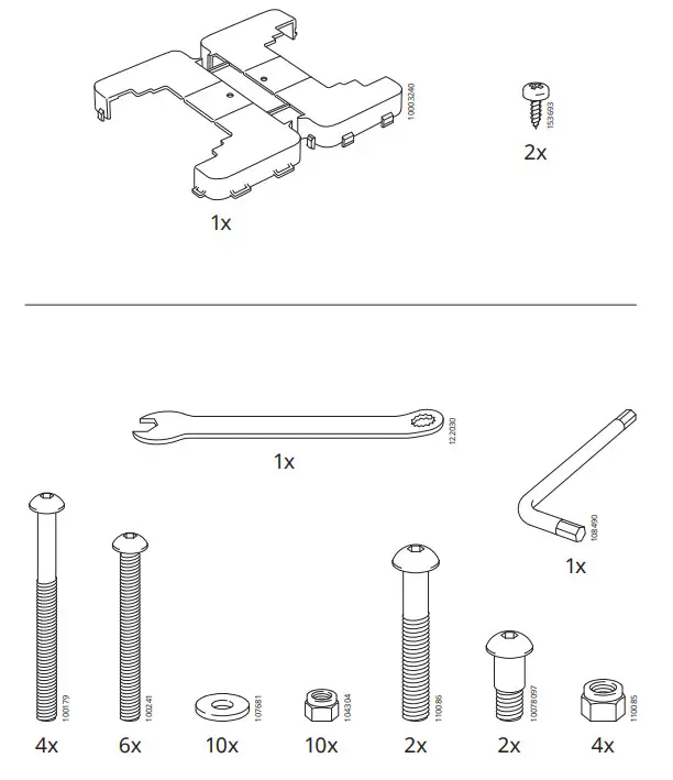 IKEA LYCKSELE 2-Seat Sofa Bed - fig 2