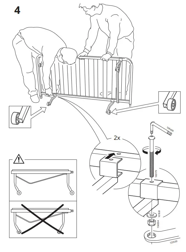 IKEA LYCKSELE 2-Seat Sofa Bed - fig 6