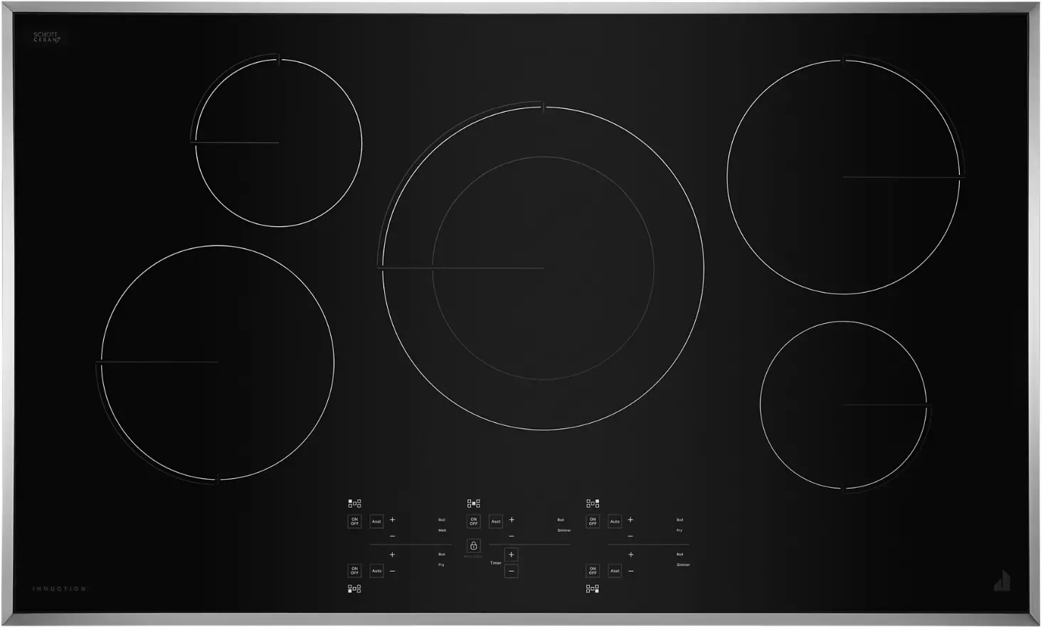 JENNAIR-JIC4536KS-Lustre-36-Induction-Cooktop-product