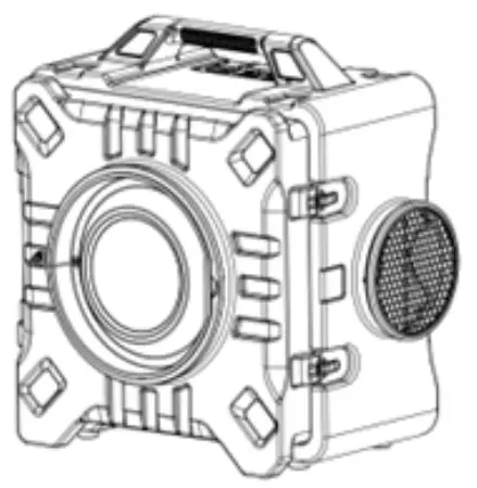 FANMASTER ASP 500 MF3 Masterfilter Air Scrubber Purifier