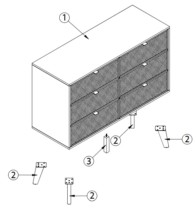 Powell 20R2000DR Cane Dresser - PART LIST