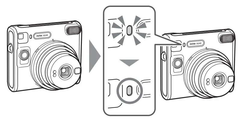 FUJIFILM SQ 40 Instant Camera - ON