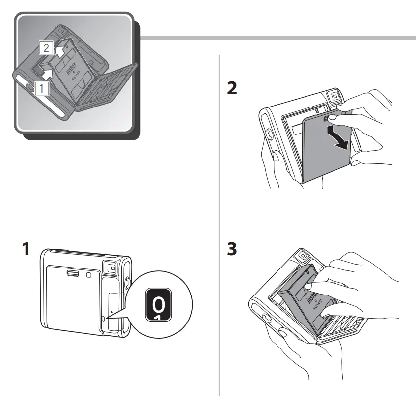FUJIFILM SQ 40 Instant Camera - Parts 4
