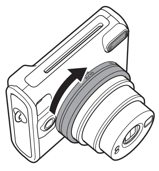 FUJIFILM SQ 40 Instant Camera - Selfie mode