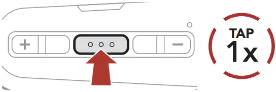 SENA Outride Bluetooth Helmet - Execute Menu