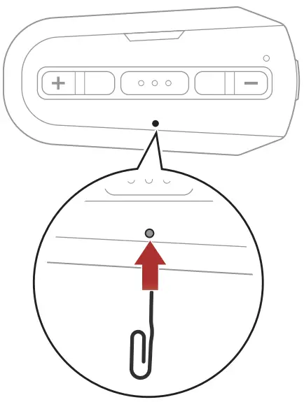 SENA Outride Bluetooth Helmet - Fault Reset