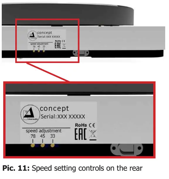 clearaudio Concept Air Turntable - fig 8
