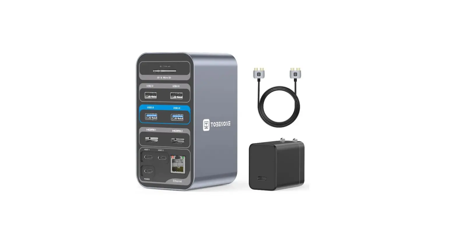 Tobenone Uds013n Usb-c Dual Display Docking Station User Guide