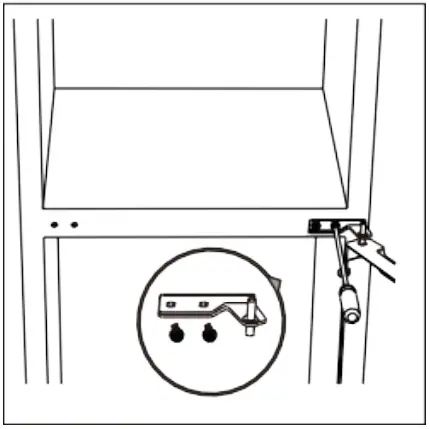 SUMMIT FF1088W Refrigerator Freezer - Door Swing 4