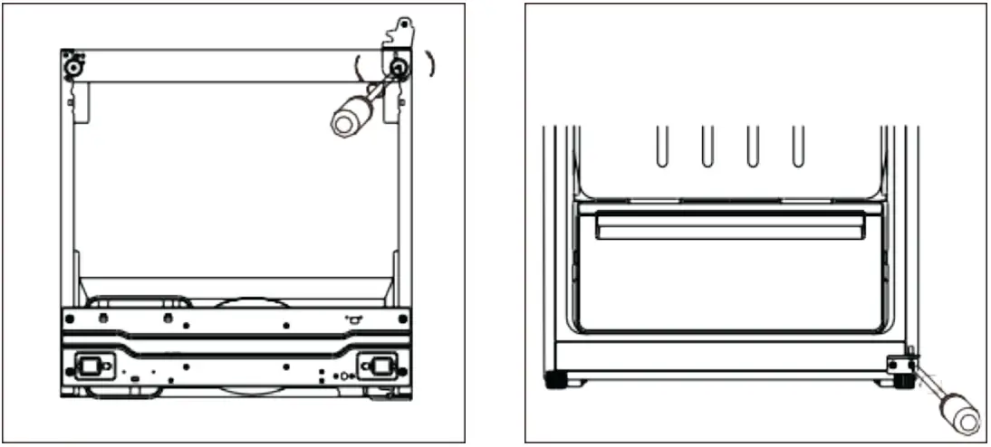 SUMMIT FF1088W Refrigerator Freezer - Door Swing 6
