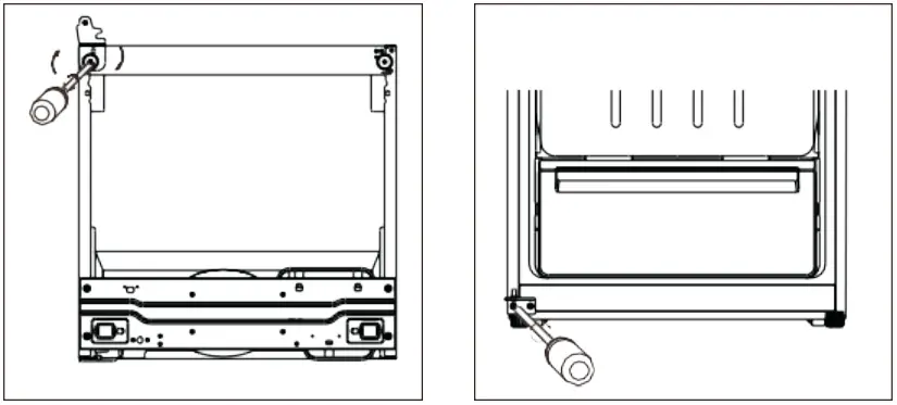 SUMMIT FF1088W Refrigerator Freezer - Door Swing 9