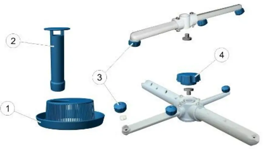 MEIKO UPster U 400 M2 Glass and Dishwasher - Blue operating concept