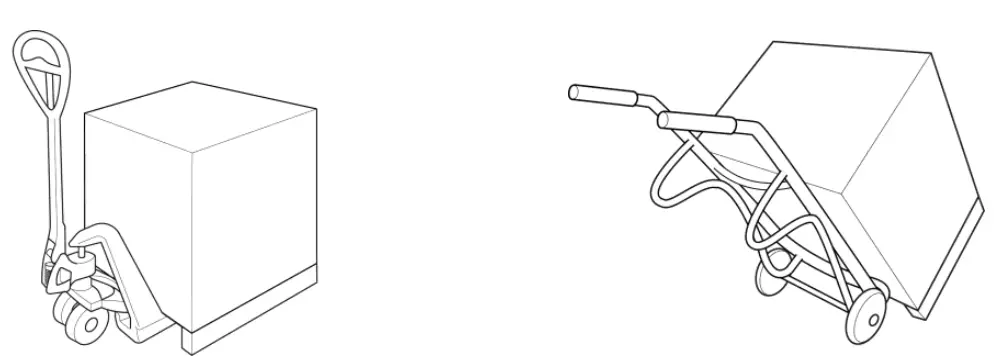 MEIKO UPster U 400 M2 Glass and Dishwasher - square-timber frame