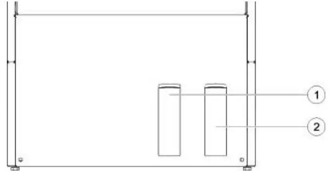 MEIKO UPster U 400 M2 Glass and Dishwasher - storage container 1