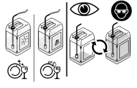 MEIKO UPster U 400 M2 Glass and Dishwasher - suction lance