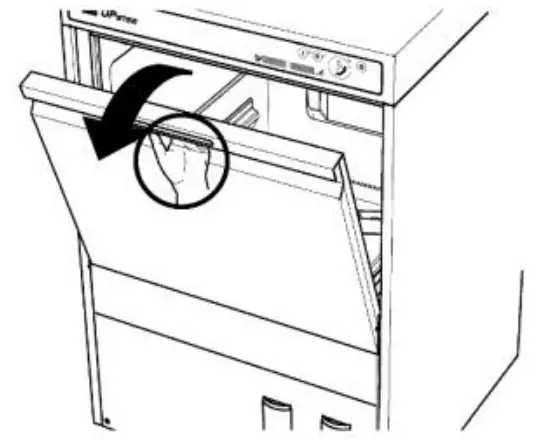 MEIKO UPster U 400 M2 Glass and Dishwasher - wash cycle 2