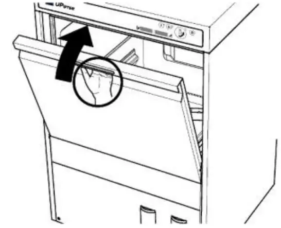 MEIKO UPster U 400 M2 Glass and Dishwasher - wash cycle 4