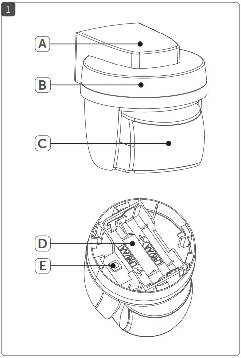 Homematic IP HmIP SMO A Motion Detector with Brightness Sensor - Product Overview 1