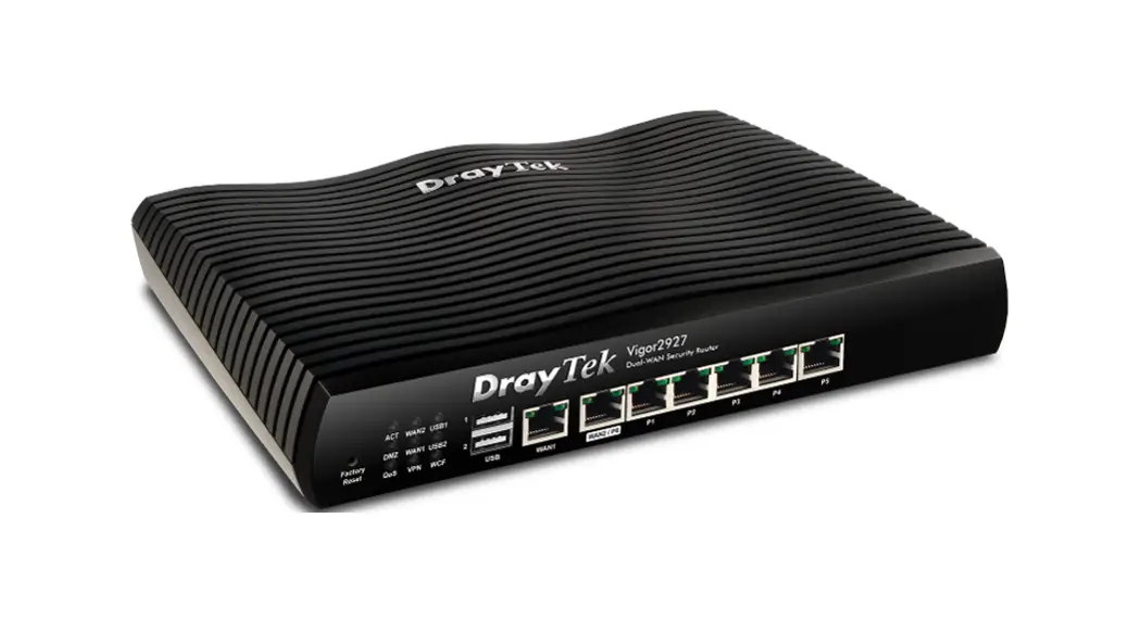Draytek Vigor2927 Dual Wan Security Router User Guide Draytek Vigor2927 Dual Wan Security Router User Guide