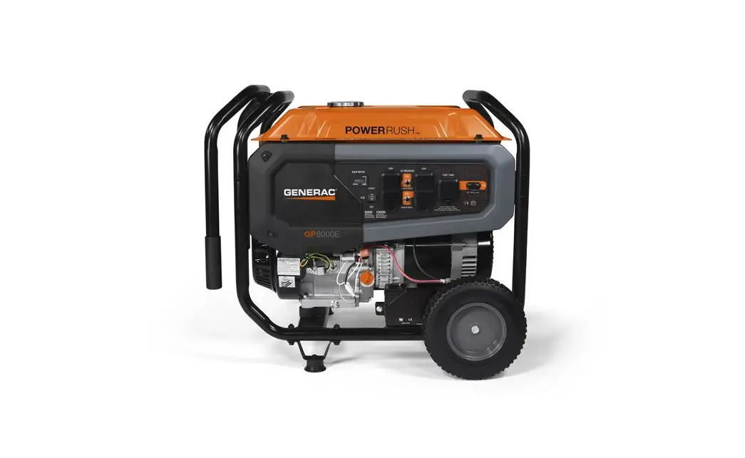 Generac Gp8000e Portable Generator Owners Manual