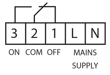 EPH CONTROLS CDT2 Room Thermostat with Delay Start - Wiring diagram
