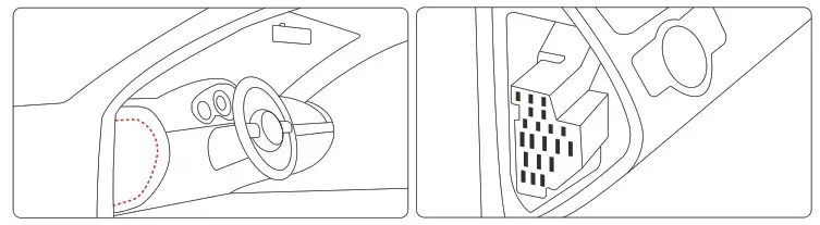 AZDOME JYX05 Dash Cam Hardwire Kit - INSTALLATION 1
