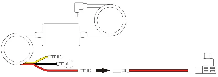 AZDOME JYX05 Dash Cam Hardwire Kit - INSTALLATION 2