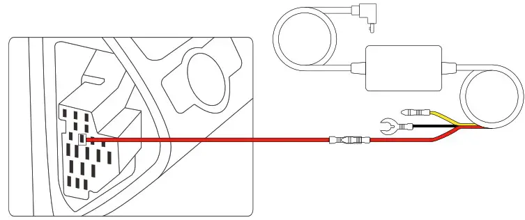 AZDOME JYX05 Dash Cam Hardwire Kit - INSTALLATION 6