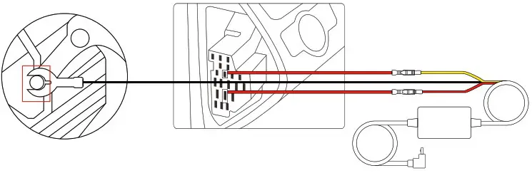 AZDOME JYX05 Dash Cam Hardwire Kit - INSTALLATION 8