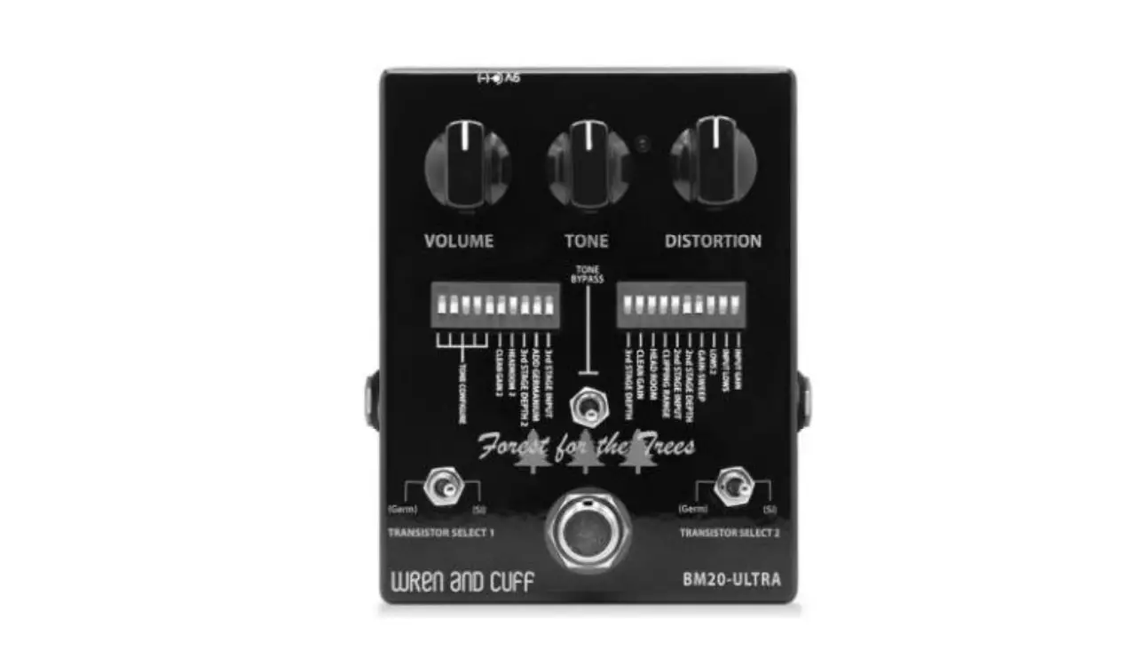 Wren And Cuff Bm20-ultra Distortion Effects Pedal Instruction Manual