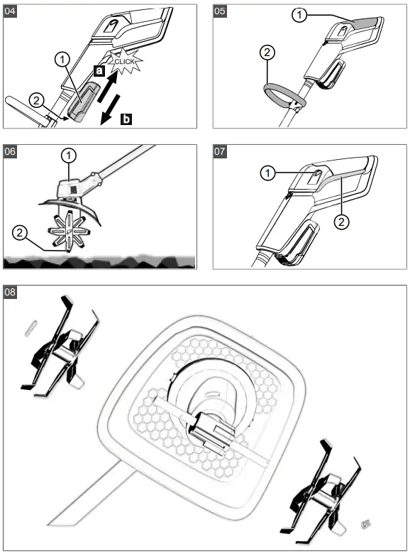 AL-KO TL 1820 Cordless Ground Hoe - fig 2