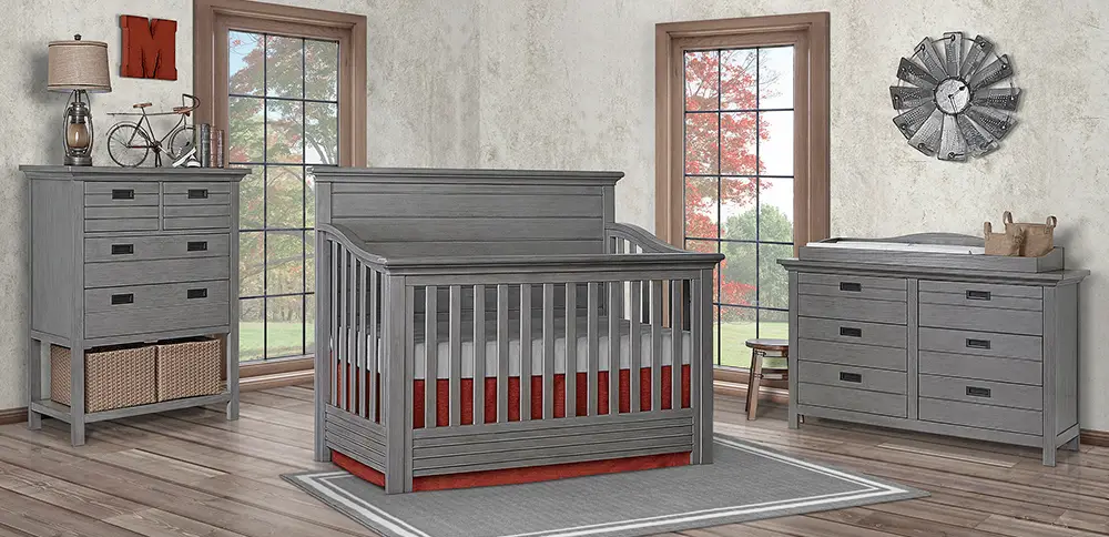 evolur AI-891-00 Waverly Convertible Crib