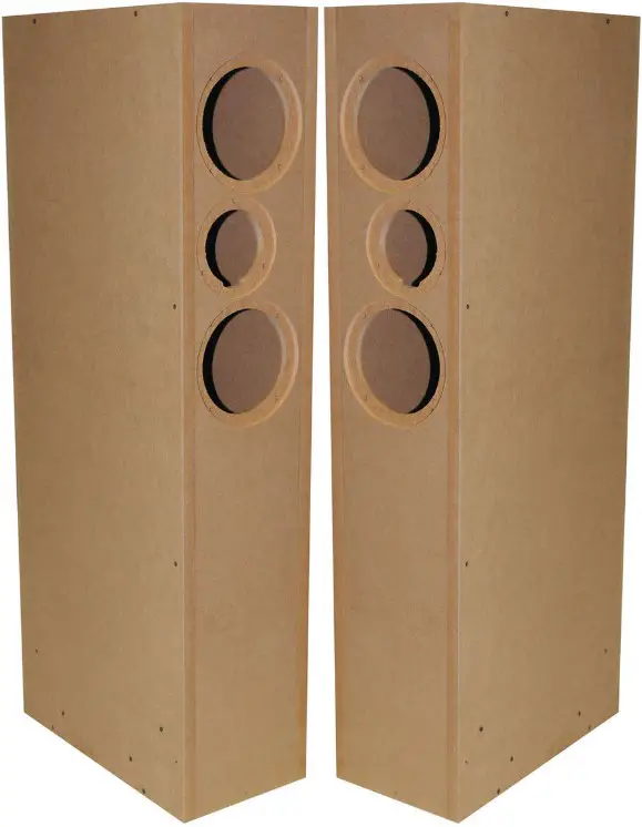 PARTS EXPRESS 300-701 TriTrix MTM TL Transmission Line Tower Enclosure Kit