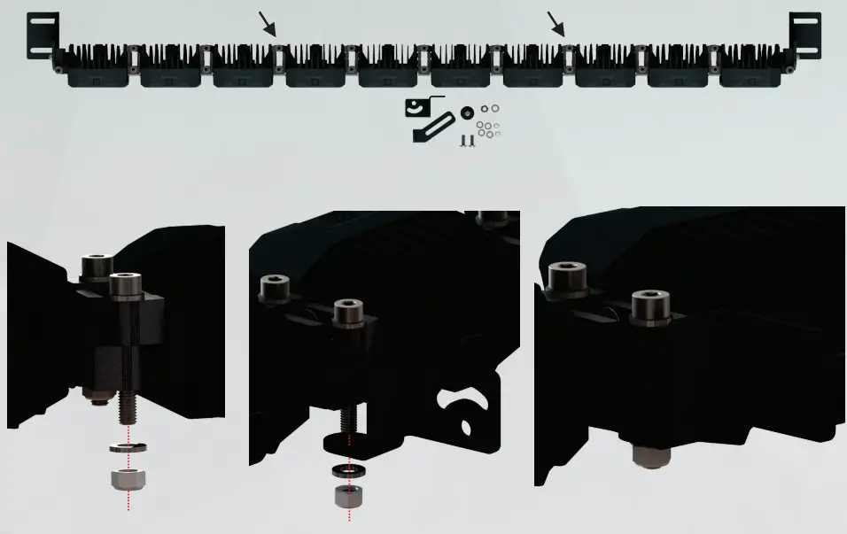 MORIMOTO 2Banger Pod Single Row Light Bar - fig 10