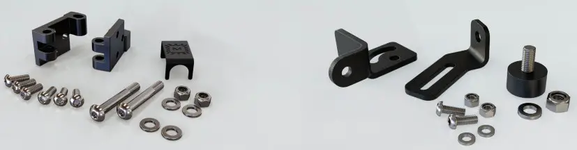 MORIMOTO 2Banger Pod Single Row Light Bar - parts 2