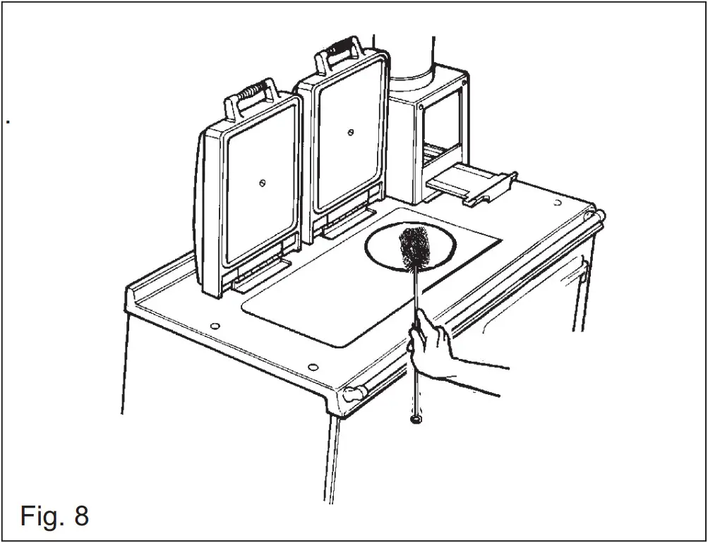 RAYBURN 200SFW 212SFW Solid Fuel Cooker - FIGURE 10