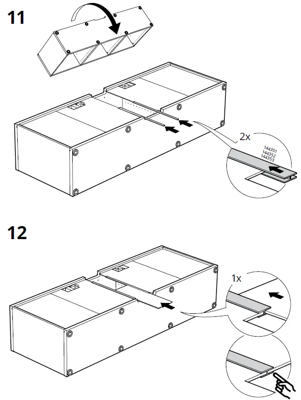 IKEA 194.071.94 BESTÅ TV Bench 9