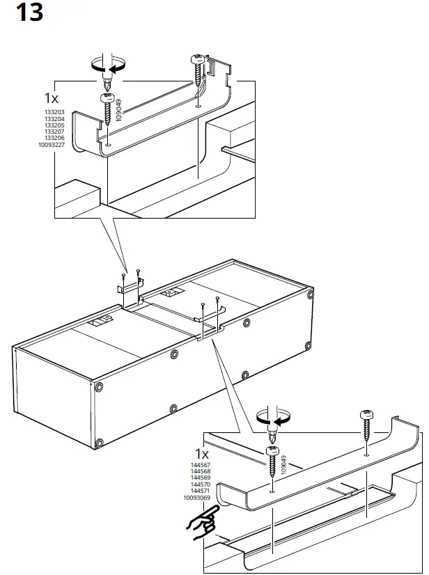 IKEA 194.071.94 BESTÅ TV Bench 13