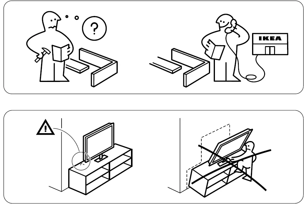 IKEA 194.071.94 BESTÅ TV Bench 2