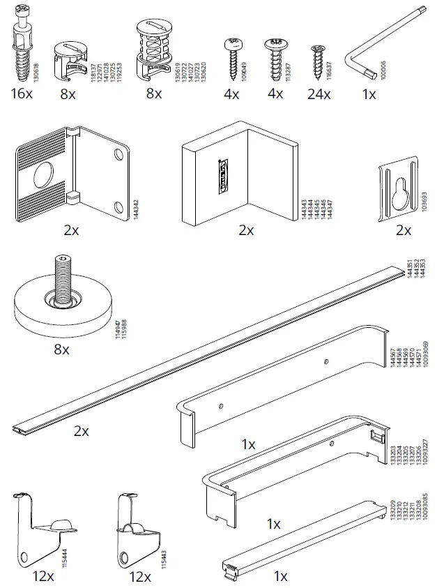 IKEA 194.071.94 BESTÅ TV Bench 4