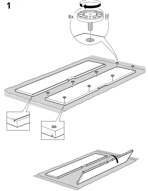 IKEA 194.071.94 BESTÅ TV Bench 5