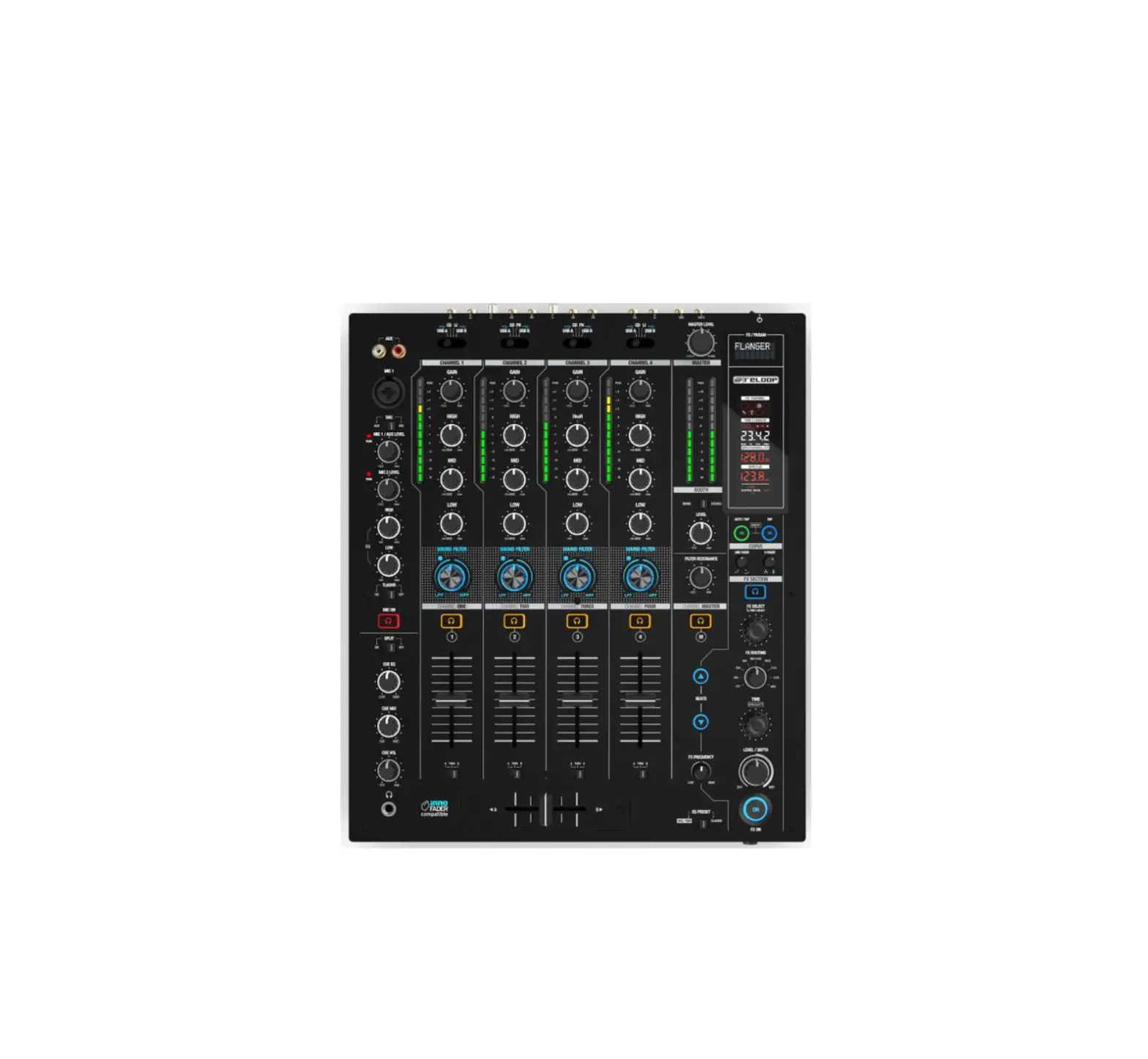 Reloop Rmx-95 Digital Club Mixer With 24-bit Dual Interface User Guide