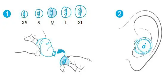 Soundcore-A3936-by-Anker-Space-A40-Noise-Cancelling-Wireless-Earbuds-Fig-2