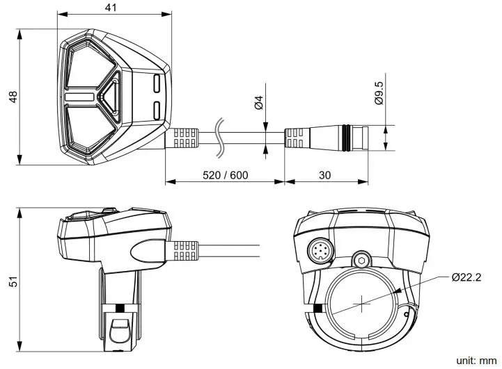 HYENA CE 03 Multi LED Electric Bike Handlebar - Product Features 2