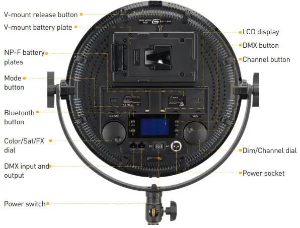 genaray-RSF-11-RGB-Mini-Moon-RGB-Portable-Fixture-fig-2