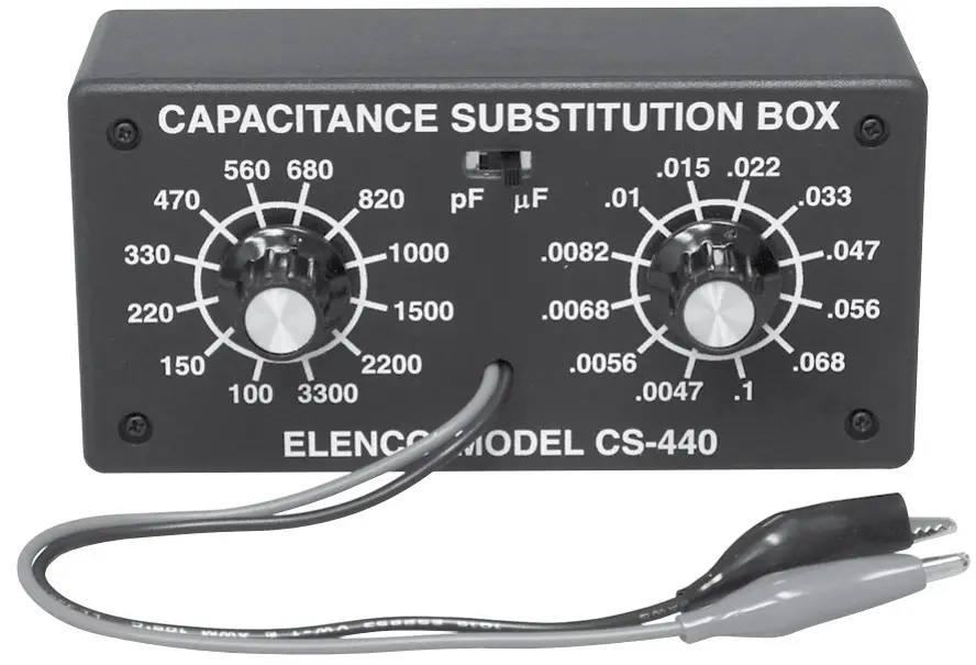 ELENCO K-38 Capacitance Substitution Box