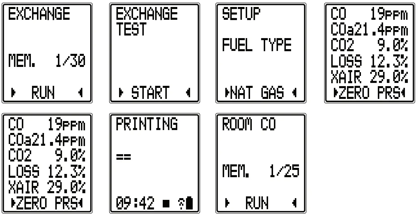 UEi C165+ Residential Commercial Combustion Analyzer - ANALYZER OVERVIEW 14