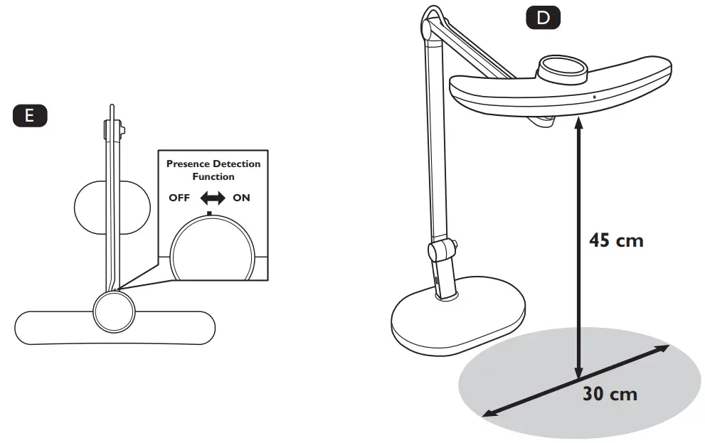 BenQ AR19 D WiT MindDuo e Reading Lamp - Presence Detection Function