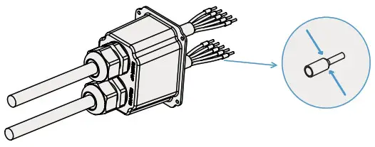 WATTSONIC Li HV High Voltage Single Phase All In One ESS - DC connector assembly 13